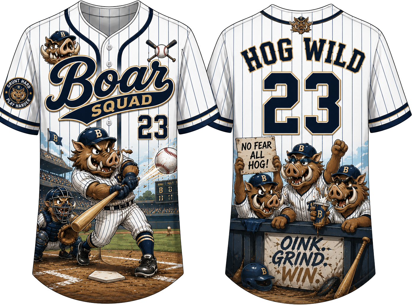 Party Jersey Mesh: