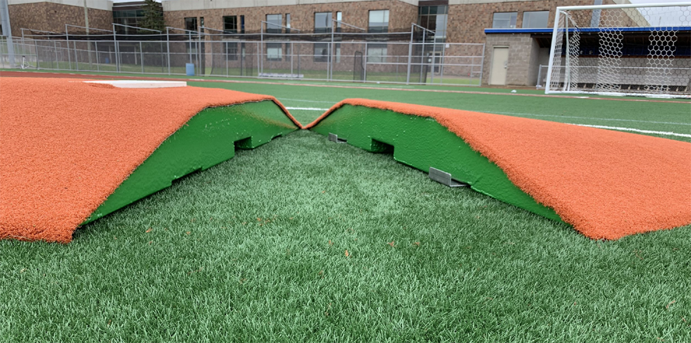 8" Full Length Game Mound: 2-Pieces