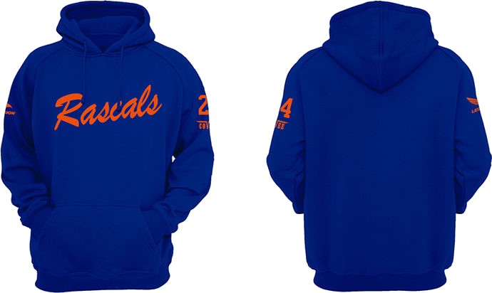 Felpa con cappuccio Rascals