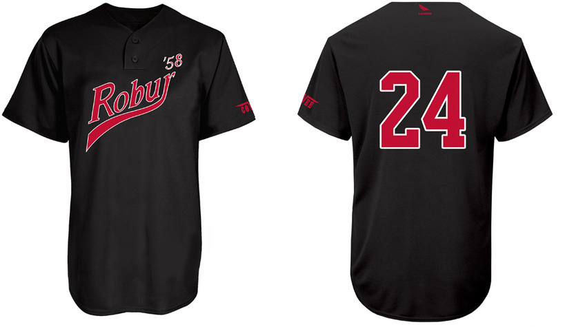 Maglia Robur 58, 2 Knoopjes Nero: Maglia Flatback