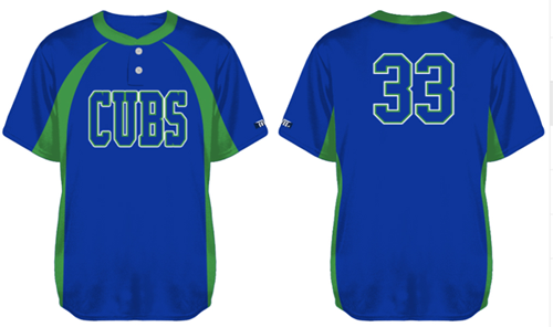 Stockerau Cubs Jersey, Speed: Flatback Mesh