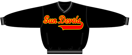 Sun Devils PolyMicro Pullover Jacket