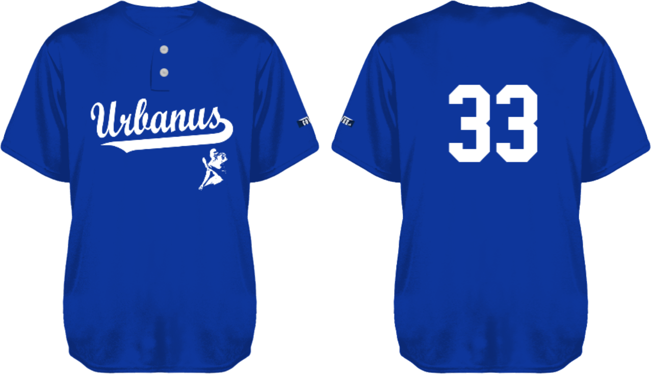 Urbanus Jersey, Royal: Flatback Mesh