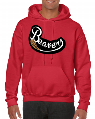 Vienna Beavers Hoodie: Red