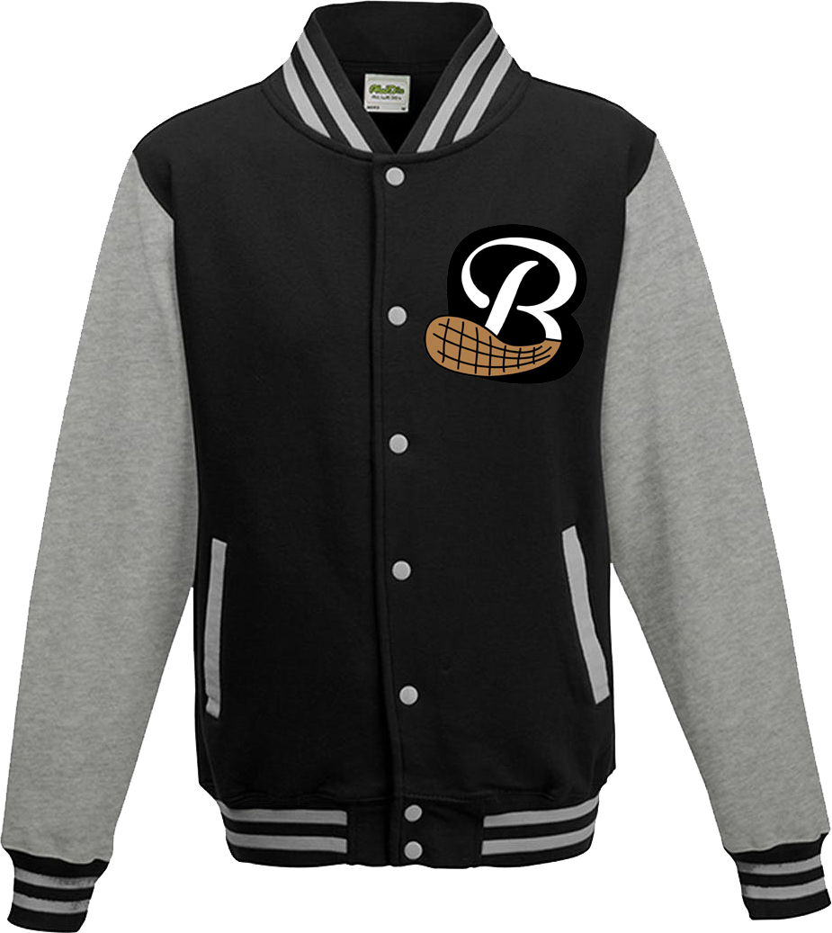 Vienna Beavers Varsity Jacket: Black