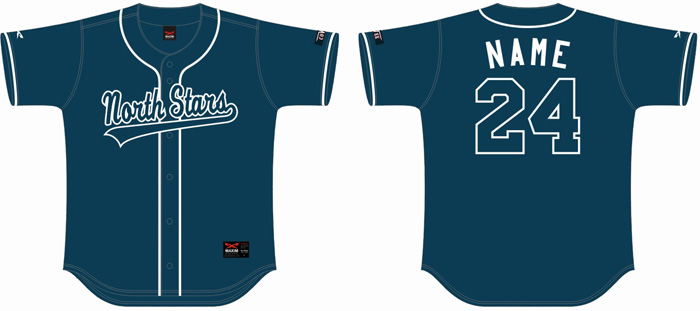 Oldham North Stars Jersey, navy