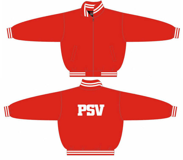 Giacca PSV con cerniera