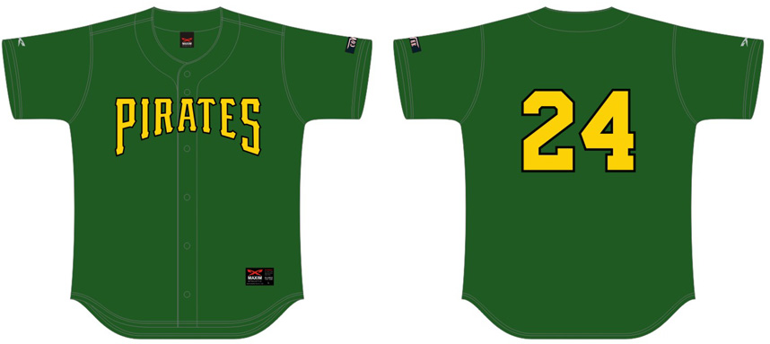 Pirates Shirt, Donkergroen