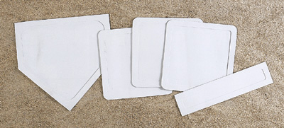Bases, Indoor/Thin Rubber (5)