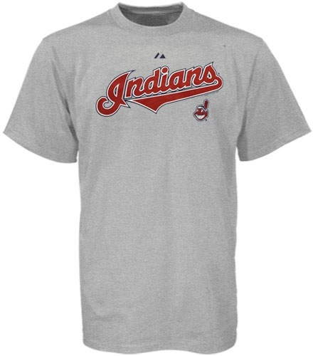 Sweep T-Shirt Indians, Jeugd, grijs