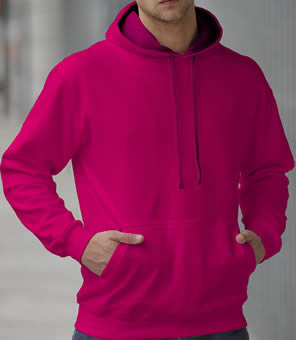 Capuchon Sweater 2 Kleuren: Roze/Hot Pink