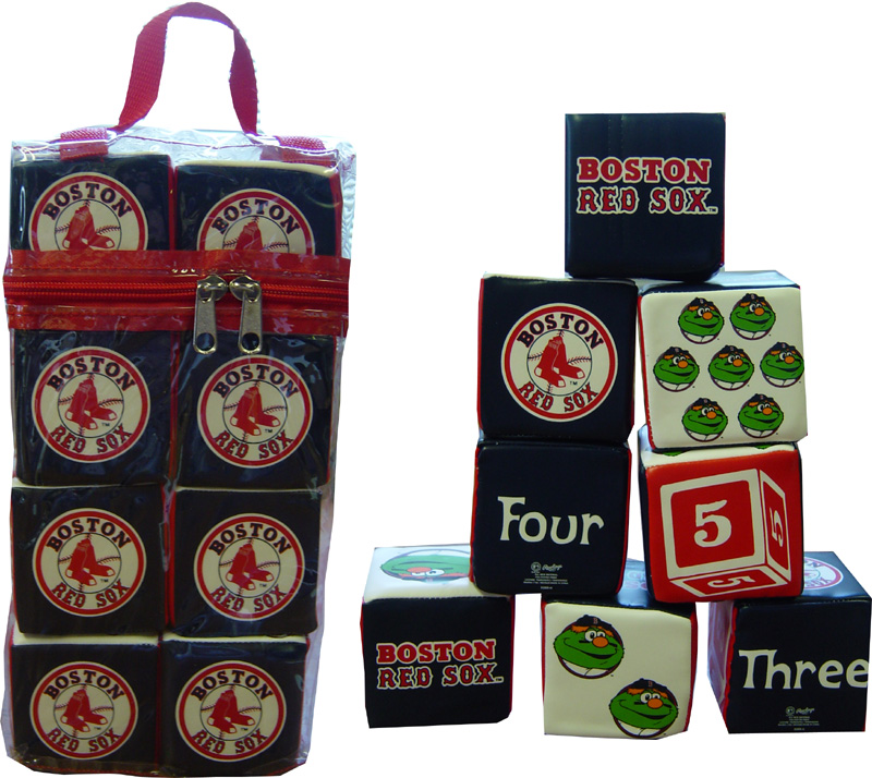 Softee Baby Blocks Red Sox